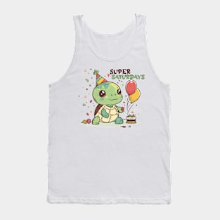 Super Saturdays: Kawaii Turtle Party Tank Top